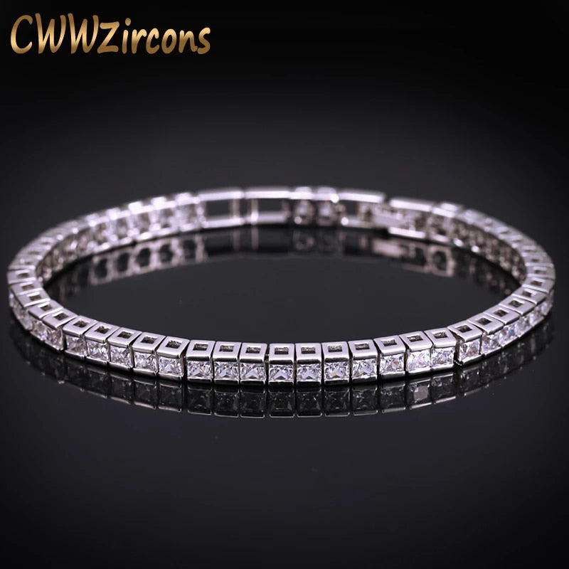 Cubic Zirconia Tennis Bracelets for Woman