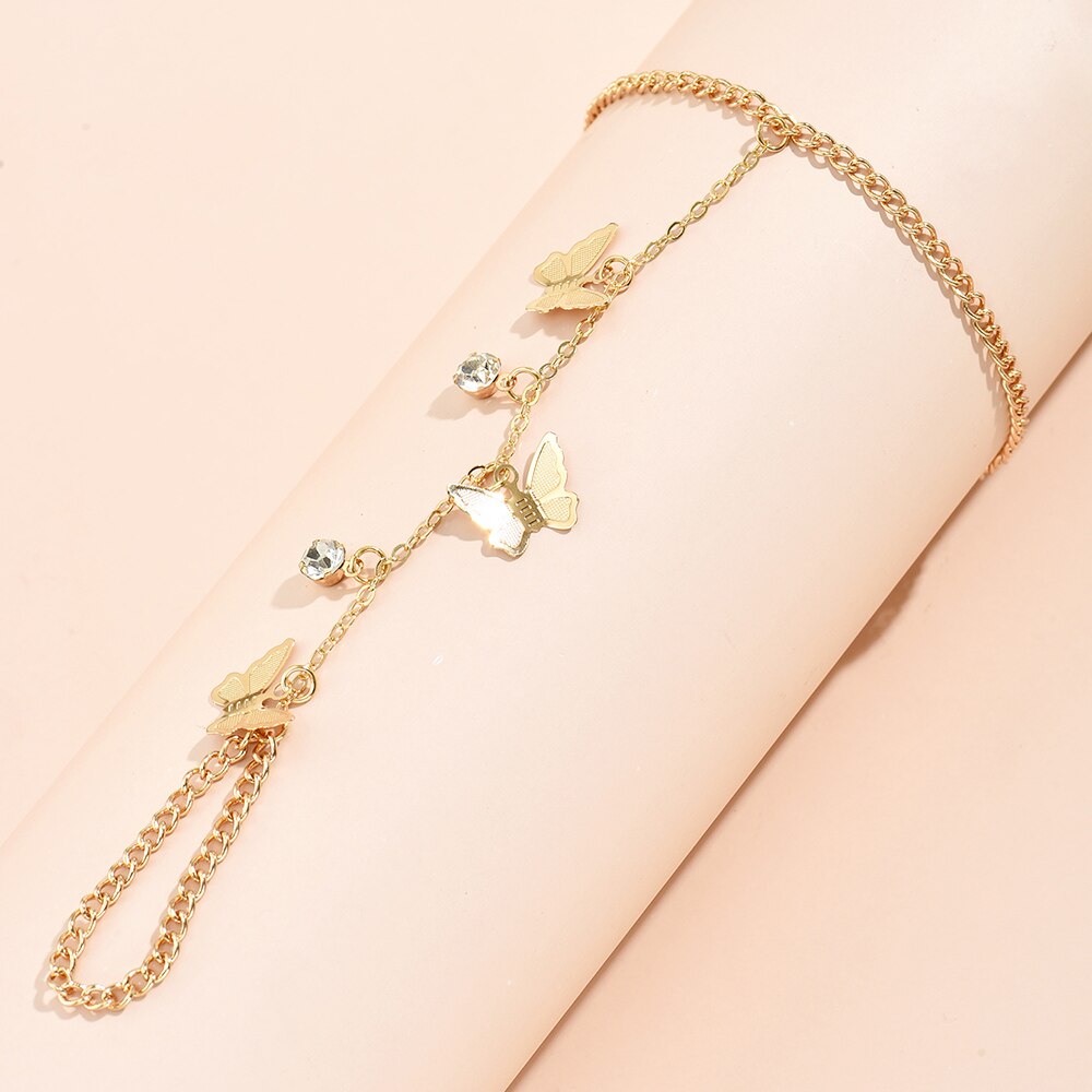 Creative Butterfly Link Chain Bracelet